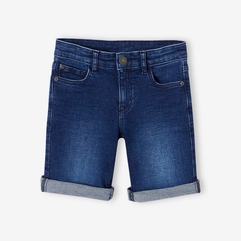 Vertbaudet Denim Shorts (Blue) Size 6